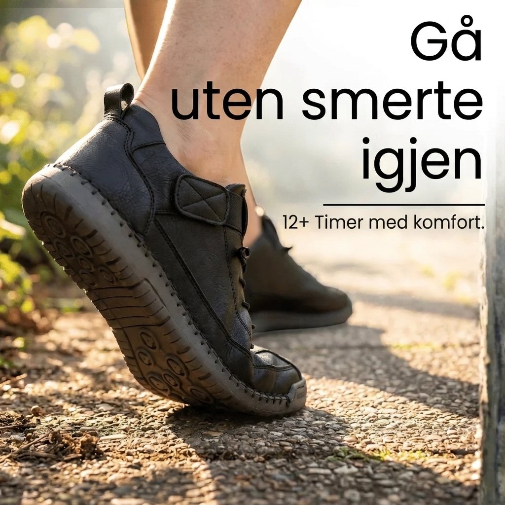 BareStep™– Ortopediske Snøresko for Komfort