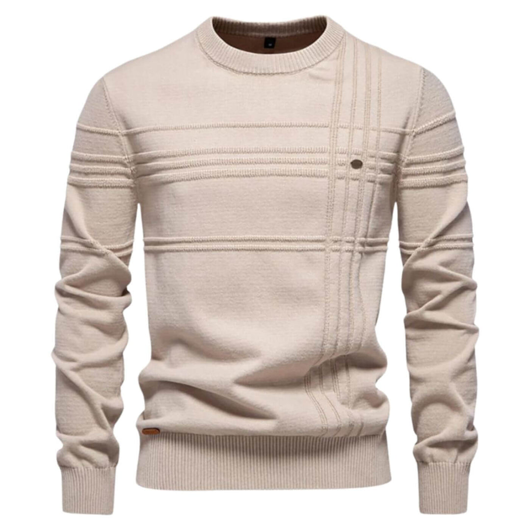 Adrian™ – Komfortabel genser med stripedesign