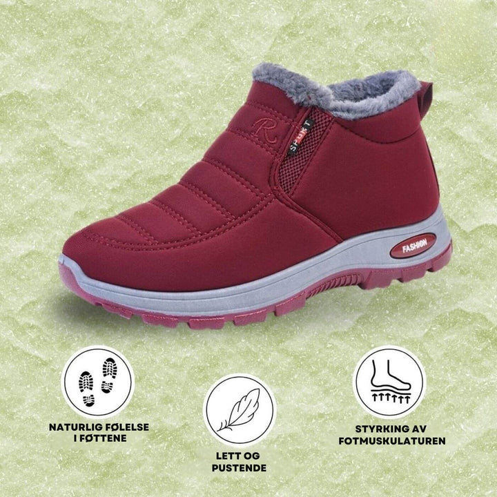 Alva™ – Vanntette Ergonomiske Vintersko