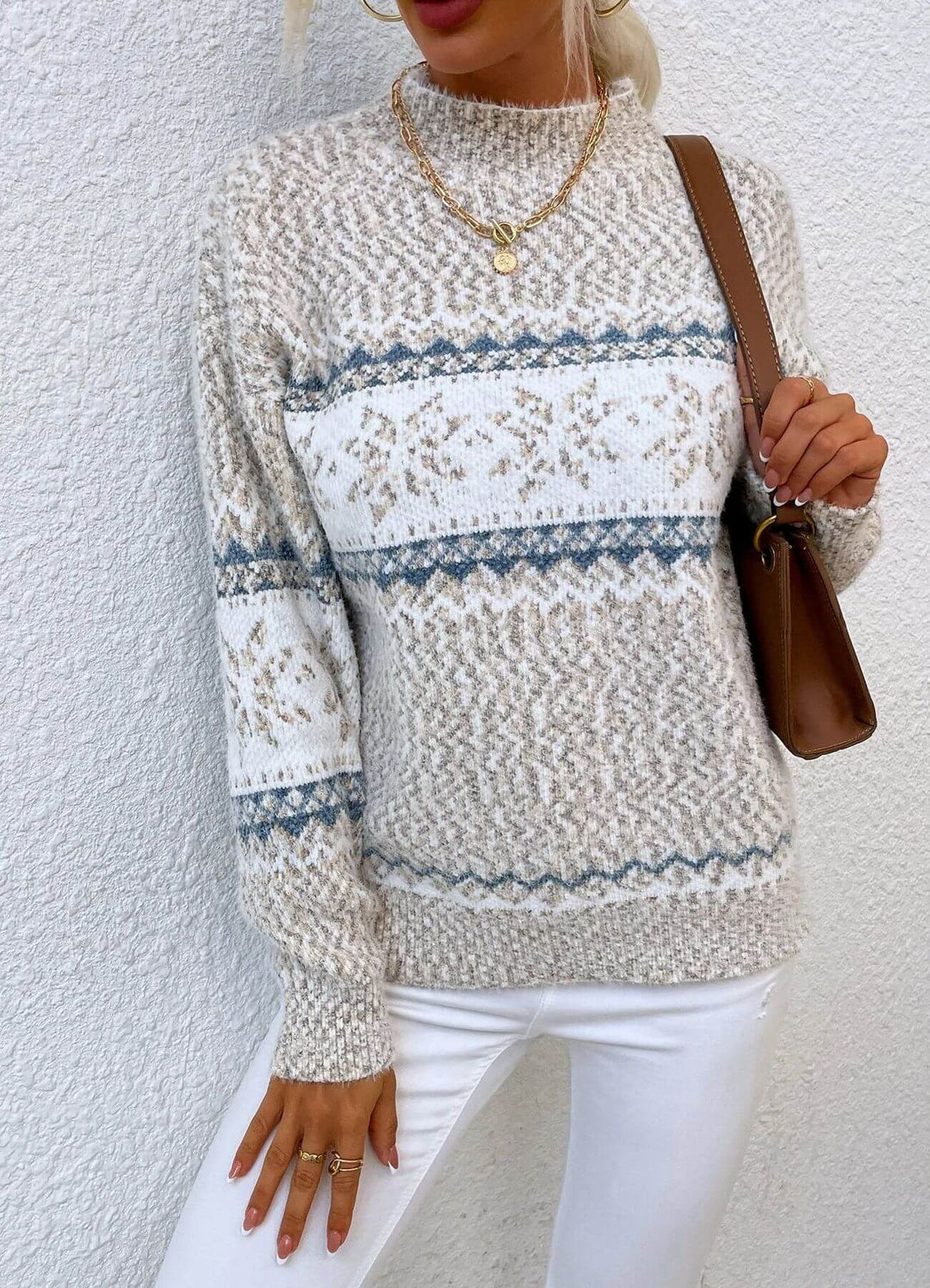 Anine™ - Strikket Varm Vintergenser