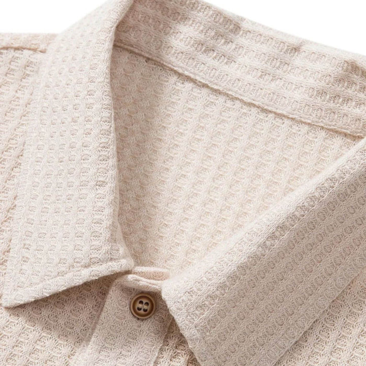 Beckett™ - Premium Strikket Piquéskjorte