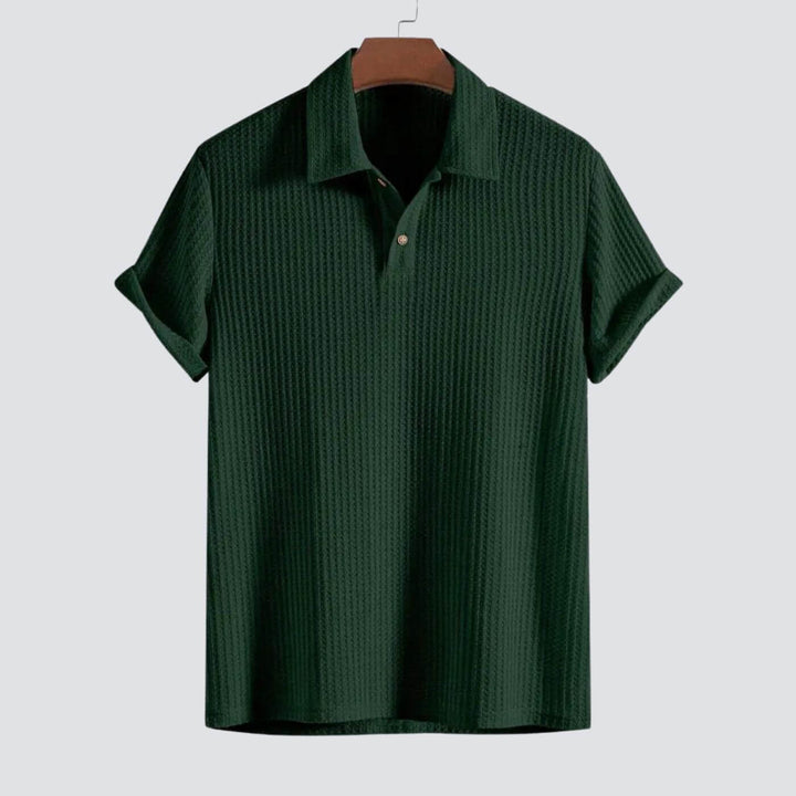 Beckett™ - Premium Strikket Piquéskjorte