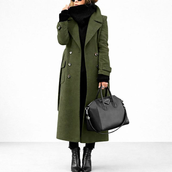 Bertha™- Elegant Dobbeltspent Kåpe