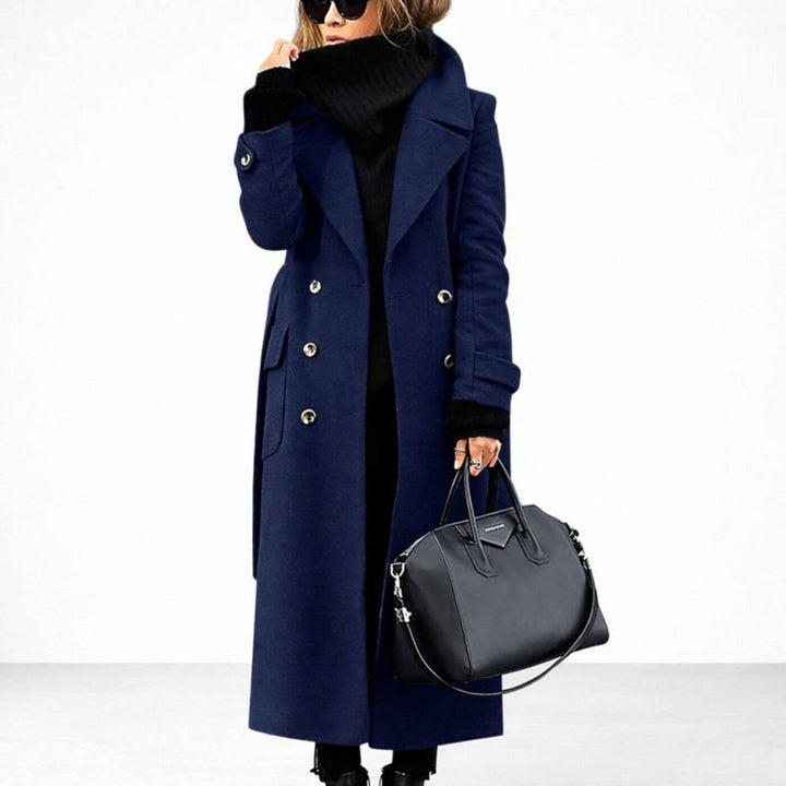 Bertha™- Elegant Dobbeltspent Kåpe