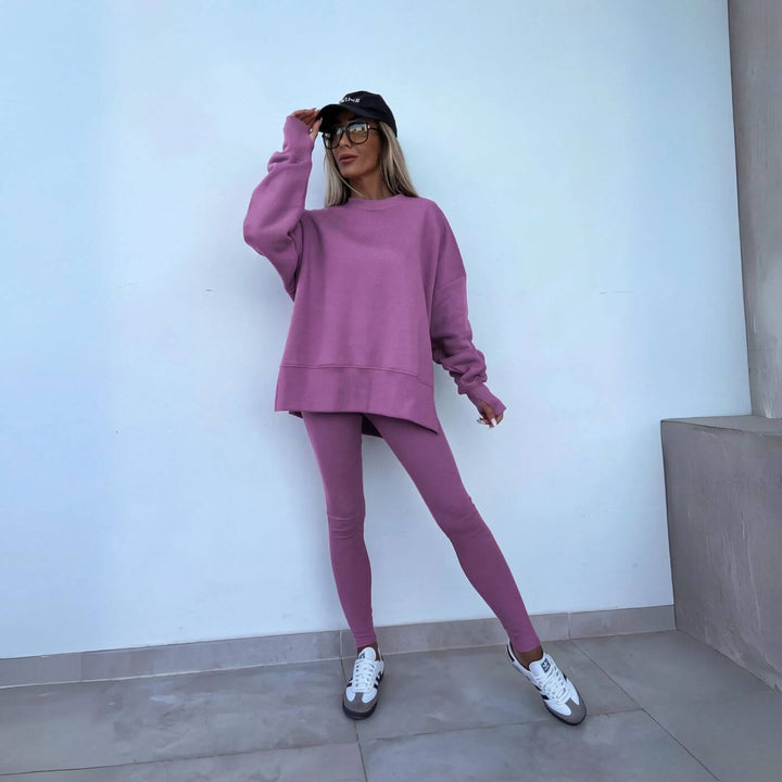 Blanca™- Uformelt sett med langermet topp og bukse