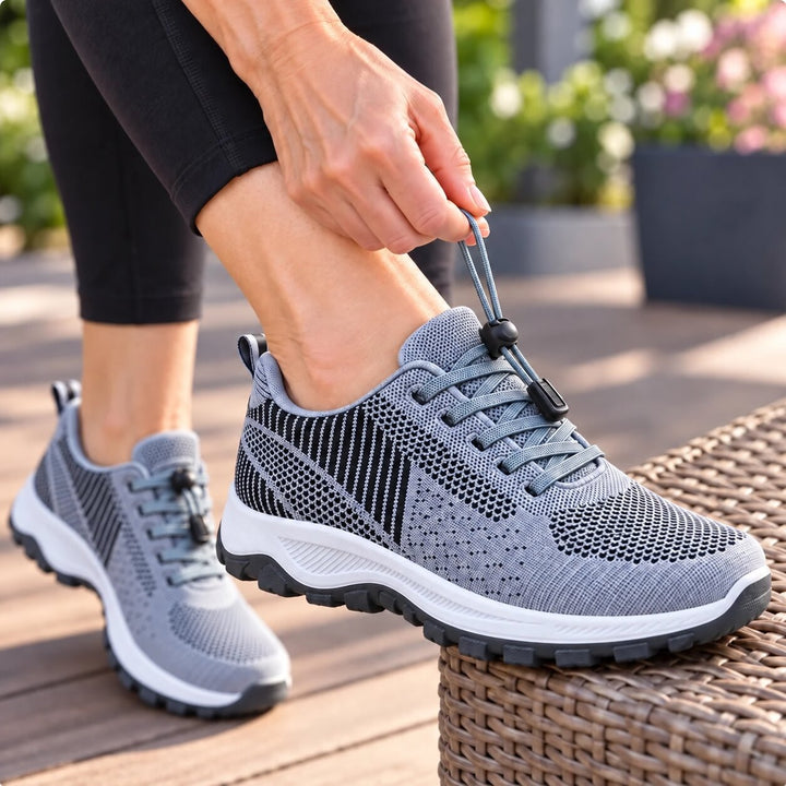 Solara™ – Ortopediske Antiskli Bred Passform Sneakers