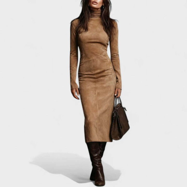 Camilla™ - Vintage Elegant Høyhalset Kjole