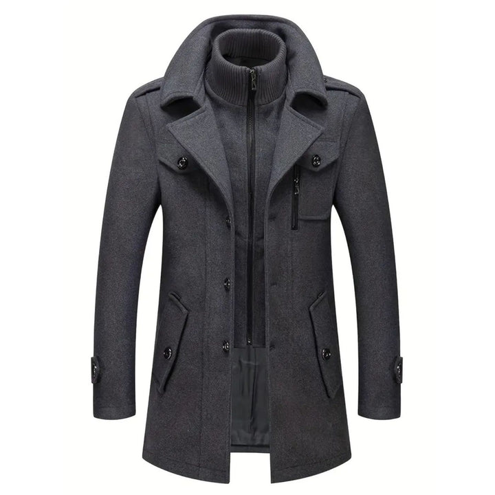 Carlos™ - Elegant Dobbelkrage Vinterjakke