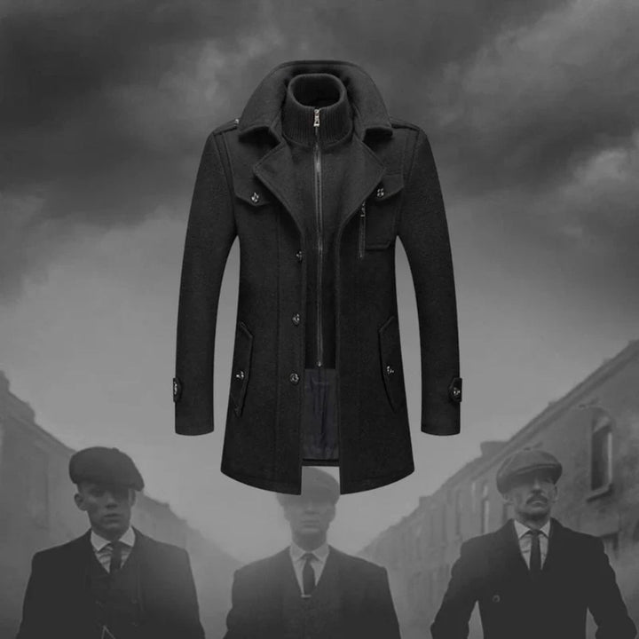 Carlos™ - Elegant Dobbelkrage Vinterjakke