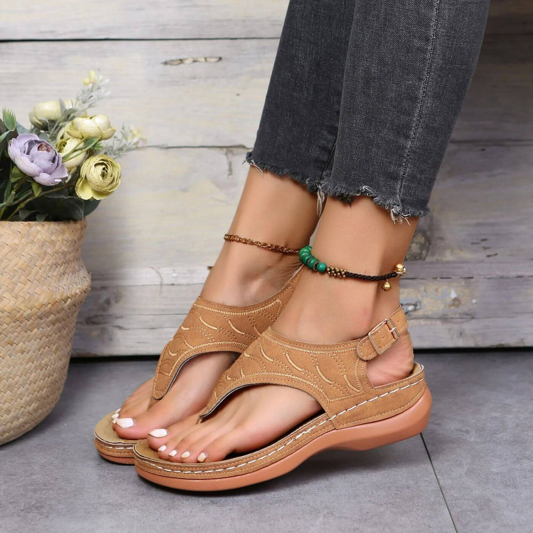 Carola™ – Komfortable Ortopediske Sandaler