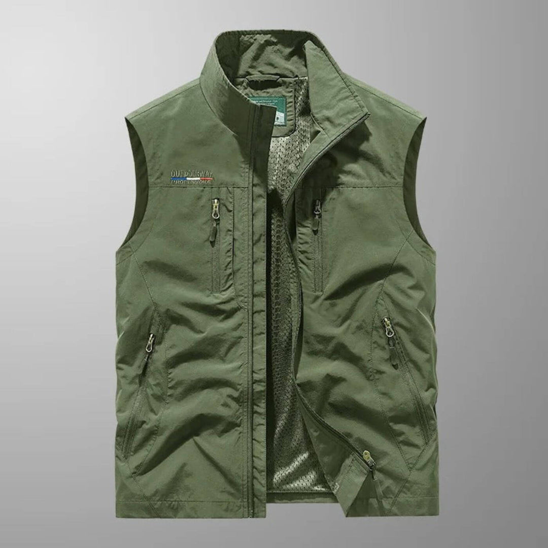 Casper™ - Pustende Cargo-Vest med Flere Lommer