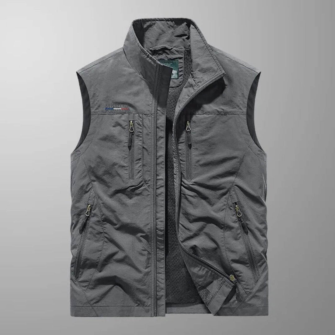 Casper™ - Pustende Cargo-Vest med Flere Lommer
