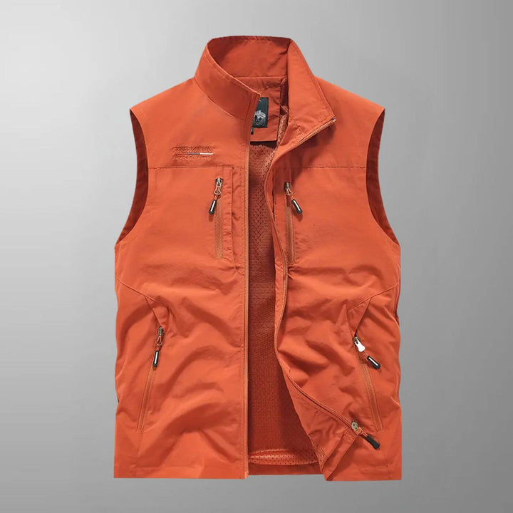 Casper™ - Pustende Cargo-Vest med Flere Lommer