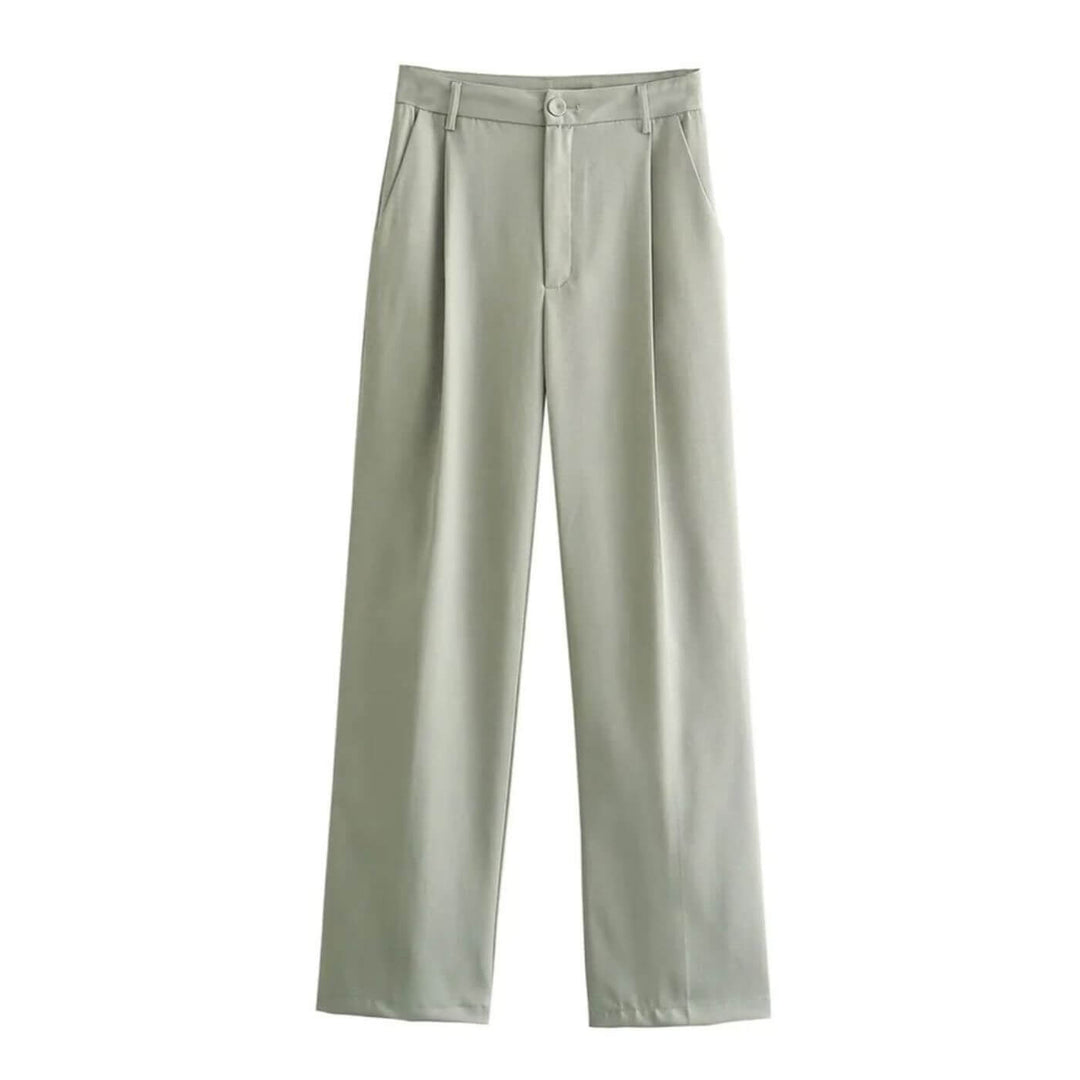 Cecilie™ – Elegant Modern Jakke- og Buksesett