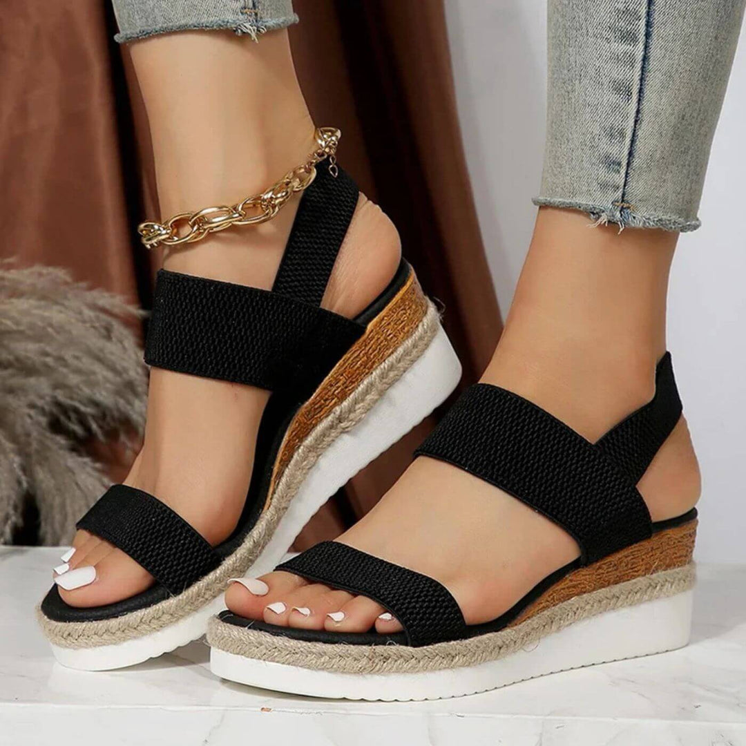 Celine™ – Ultimat Komfort Ortopediske Kilesandaler