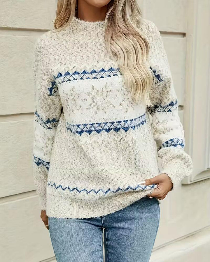 Celine™ - Julegenser med Snøfnugg og Komfort