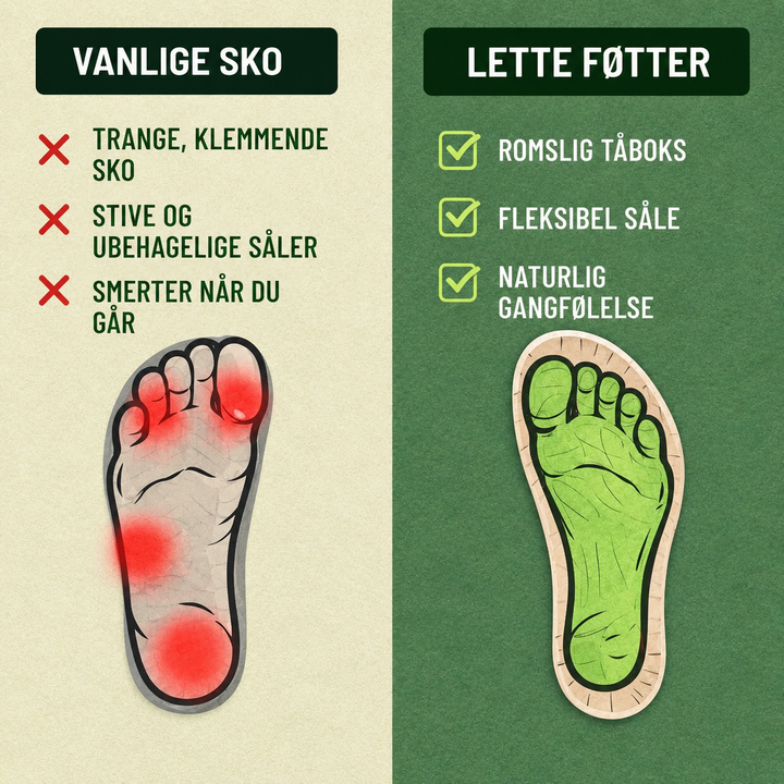 OrthoVita™ – Lettvekt Sklisåler Komfort Sneakers