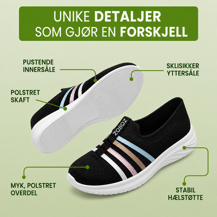 OrthoVita™ – Lettvekt Sklisåler Komfort Sneakers