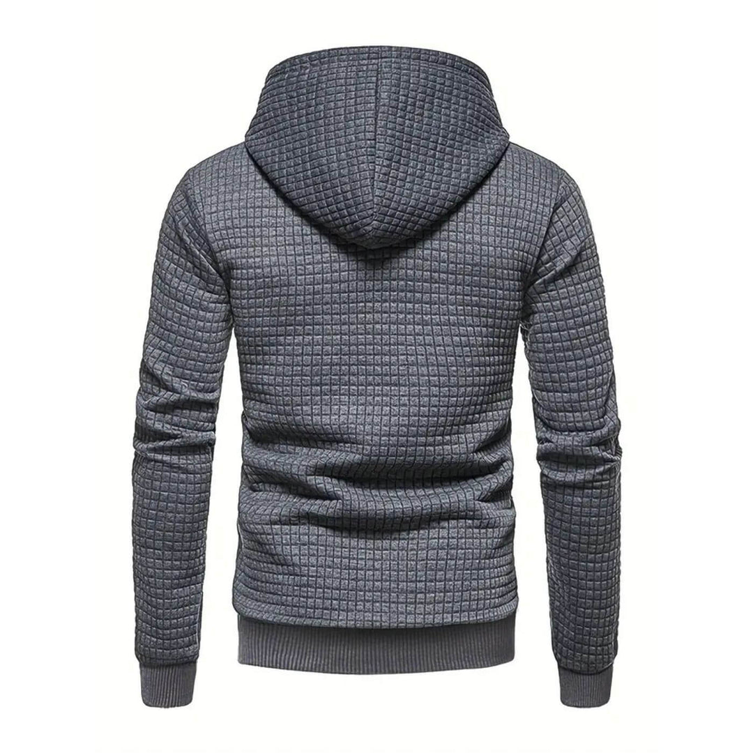 Christian™ - Komfortabel Teksturert Hettegenser