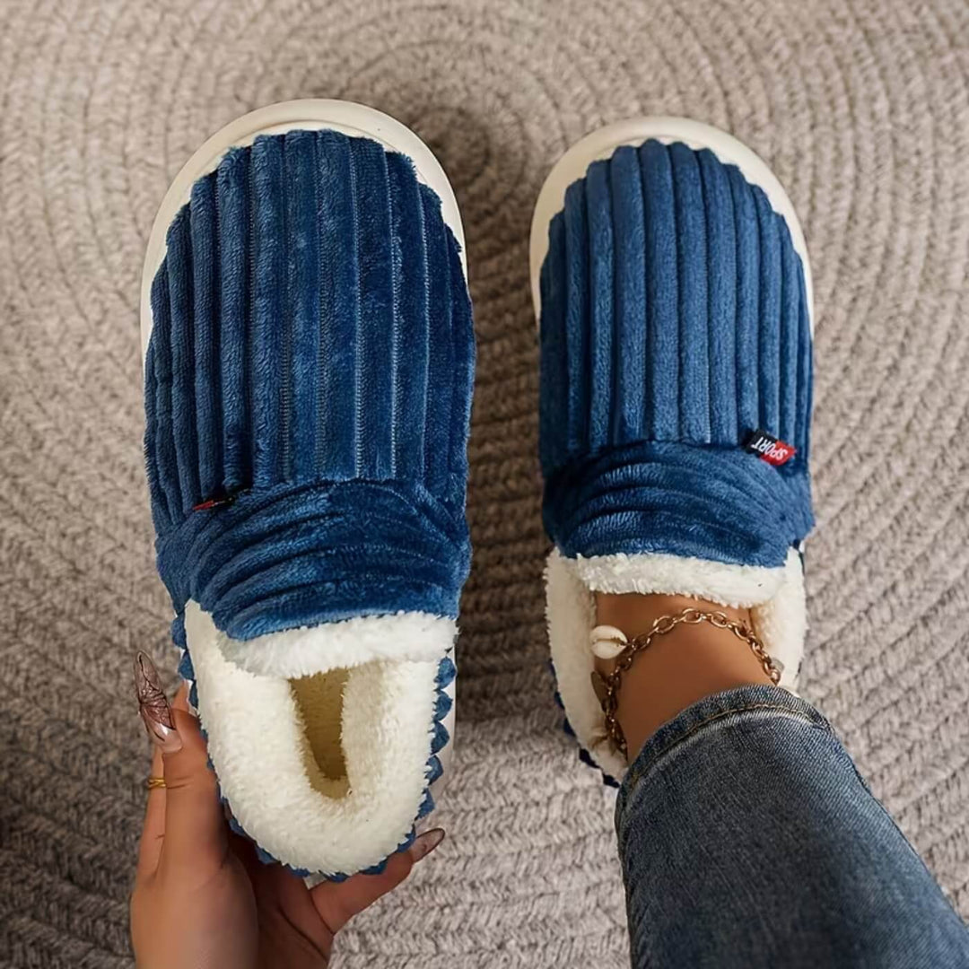 Cloudies™ - Varme tøfler med myk komfort