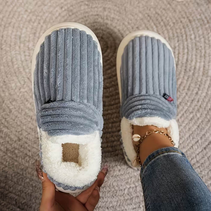 Cloudies™ - Varme tøfler med myk komfort