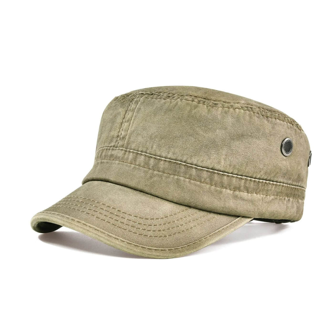 Colin™- Vintage Caps med Høy Krone