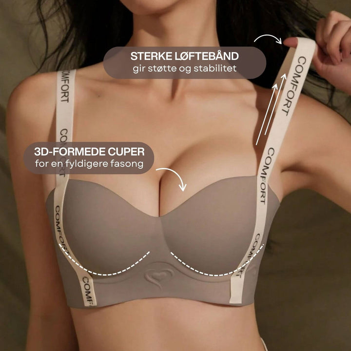 ComfyBra™ – Trådløs Push-Up Komfort-BH (1+1 GRATIS)