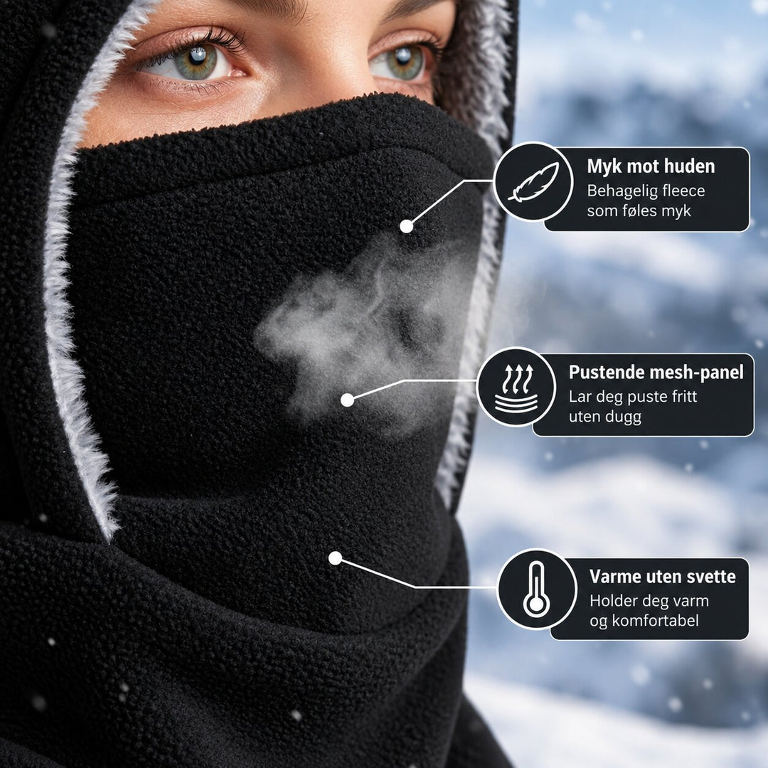 ThermoShield™ – Vindbestandig Termisk 3-i-1 Balaklava