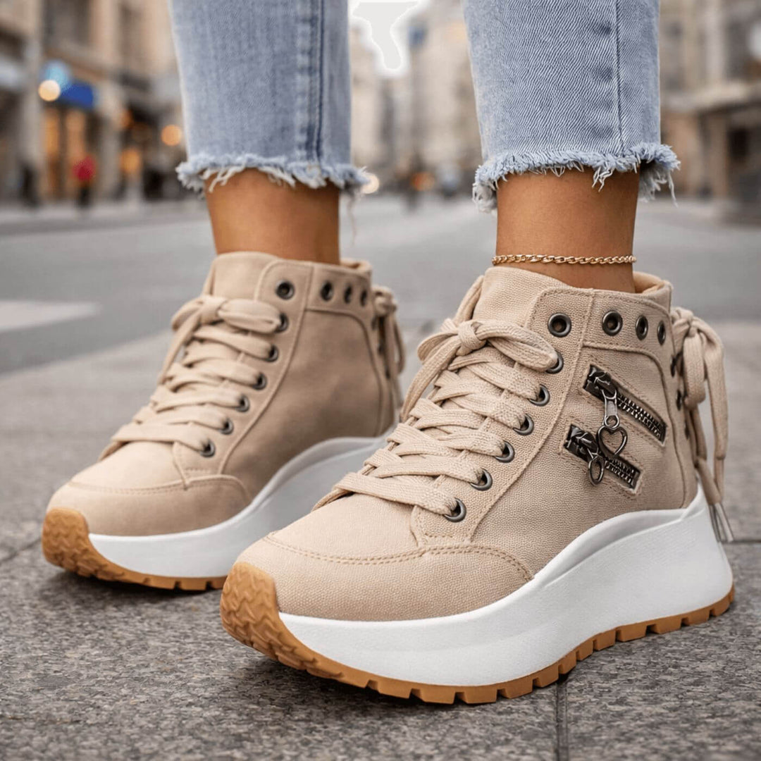 Edda™- Chunky Sneakers i Street Style