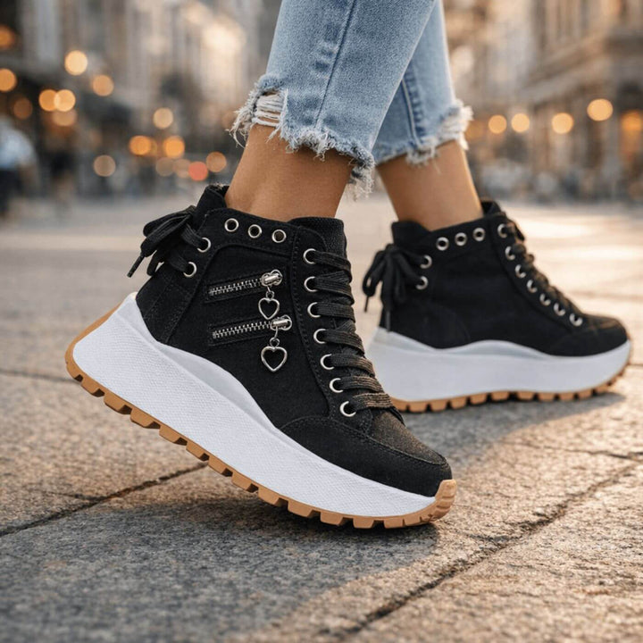 Edda™- Chunky Sneakers i Street Style