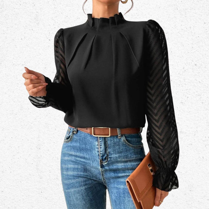 Eira™ - Elegant Langermet Topp
