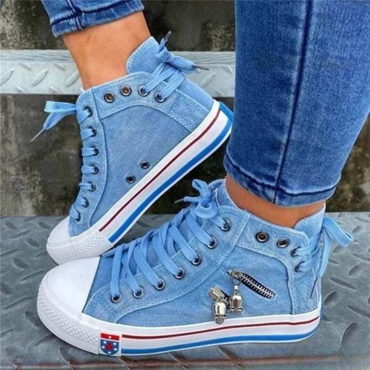 Elara™– Trendy Denim-sneakers