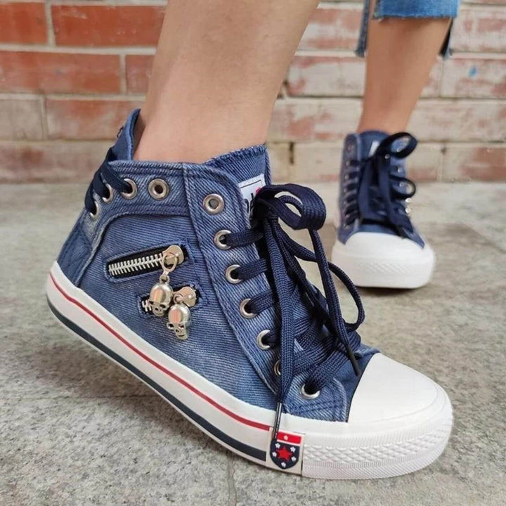 Elara™– Trendy Denim-sneakers