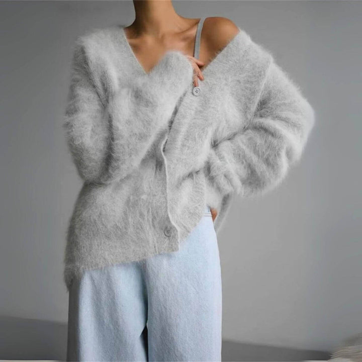 Ellie™ - Koselig Cardigan med Knapp