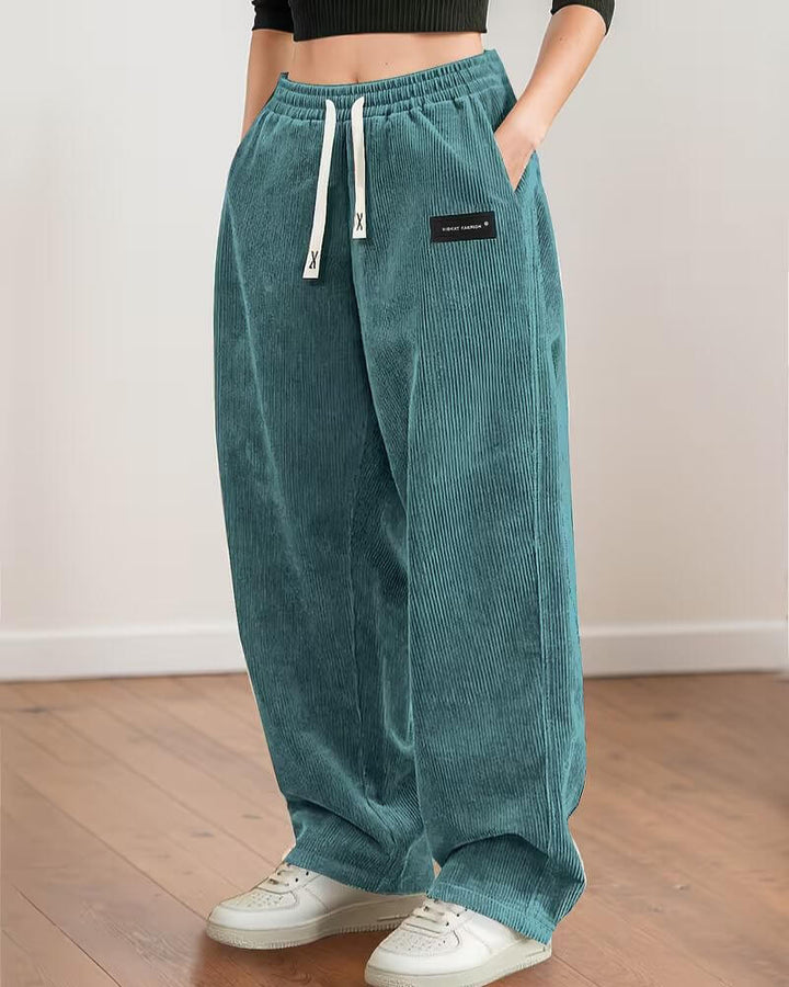 Embla™ - Lett Cordfløyel Joggebukse