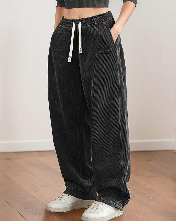 Embla™ - Lett Cordfløyel Joggebukse