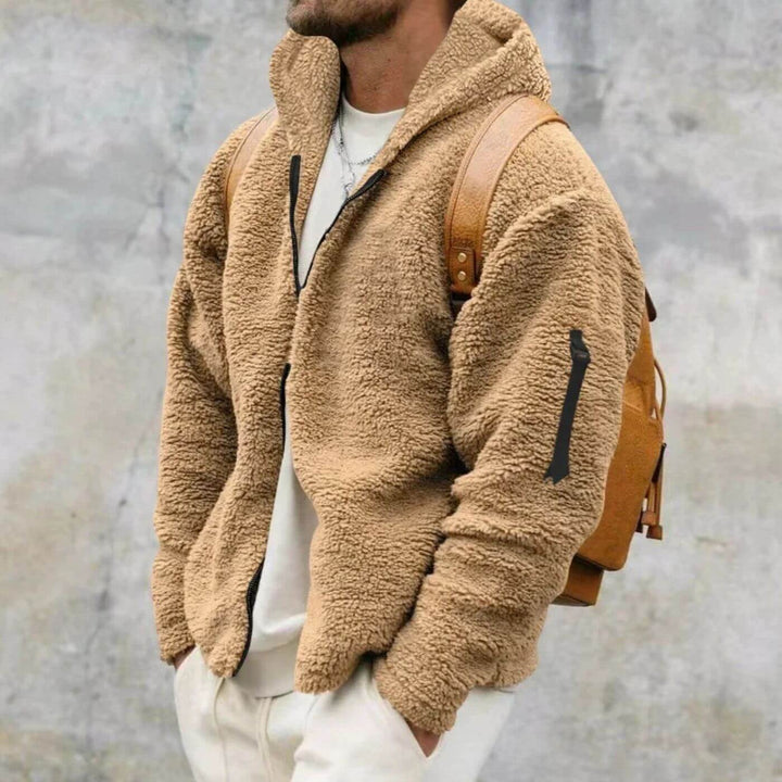 Erlend™– Koselig Teddy Fleece Hettejakke
