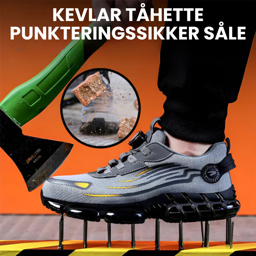 Felix™ – Ståltå sikkerhetssko med Kevlar-beskyttelse