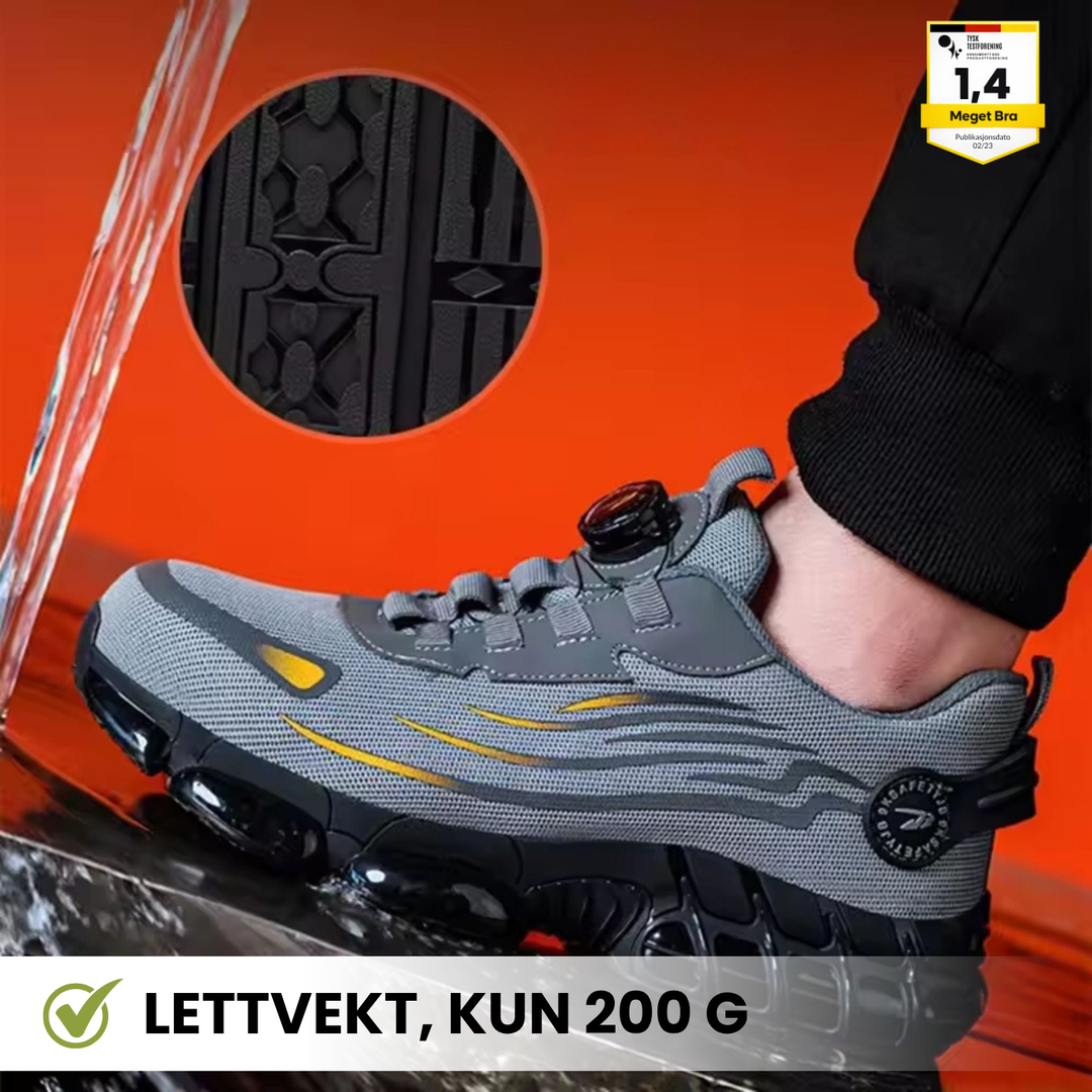 Felix™ – Ståltå sikkerhetssko med Kevlar-beskyttelse