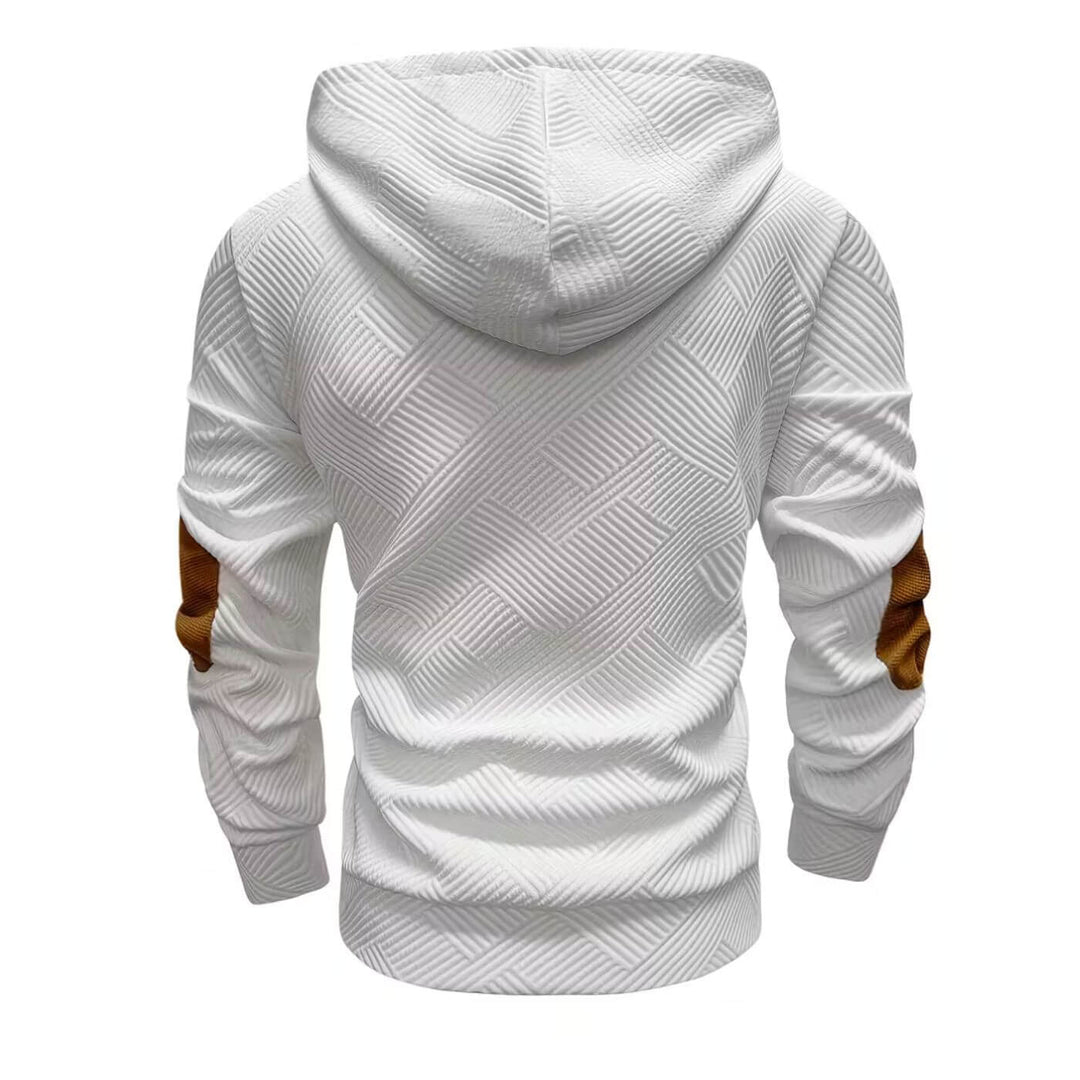 Filip™ - Uformell hettegenser med knapper