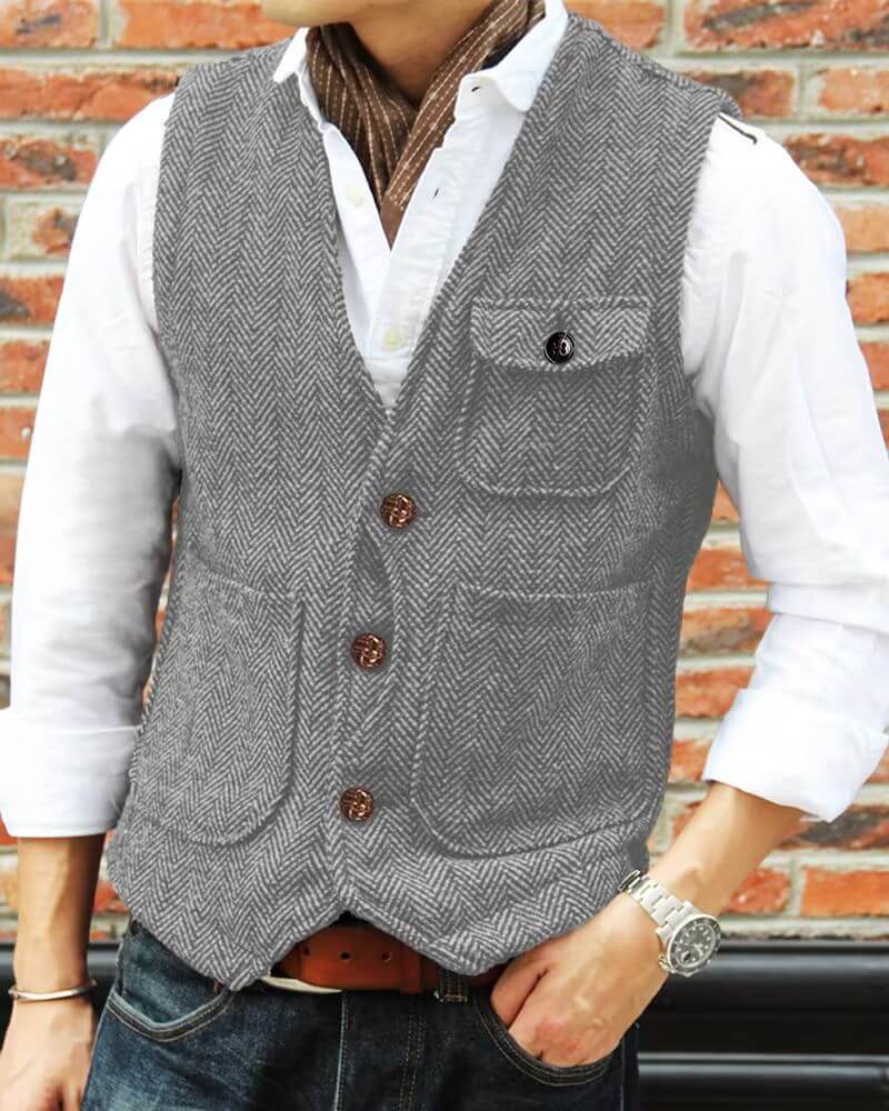 Filip™ – Elegant vest i vintage stil