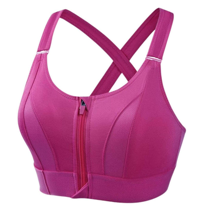 FlexBra™ – Sports-BH med Glidelås og Push-Up Effekt