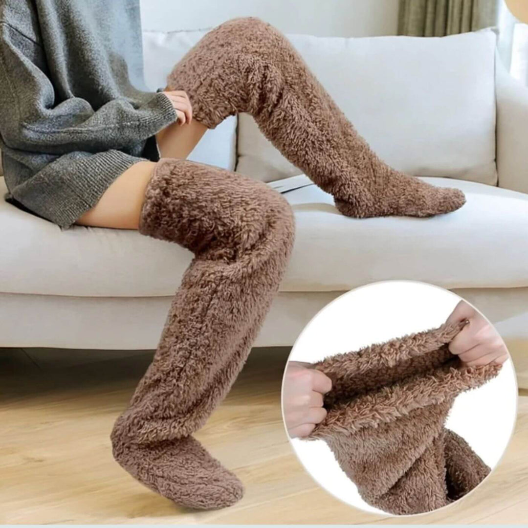 Fluffy™ – Myke fleece-koselige lange sokker