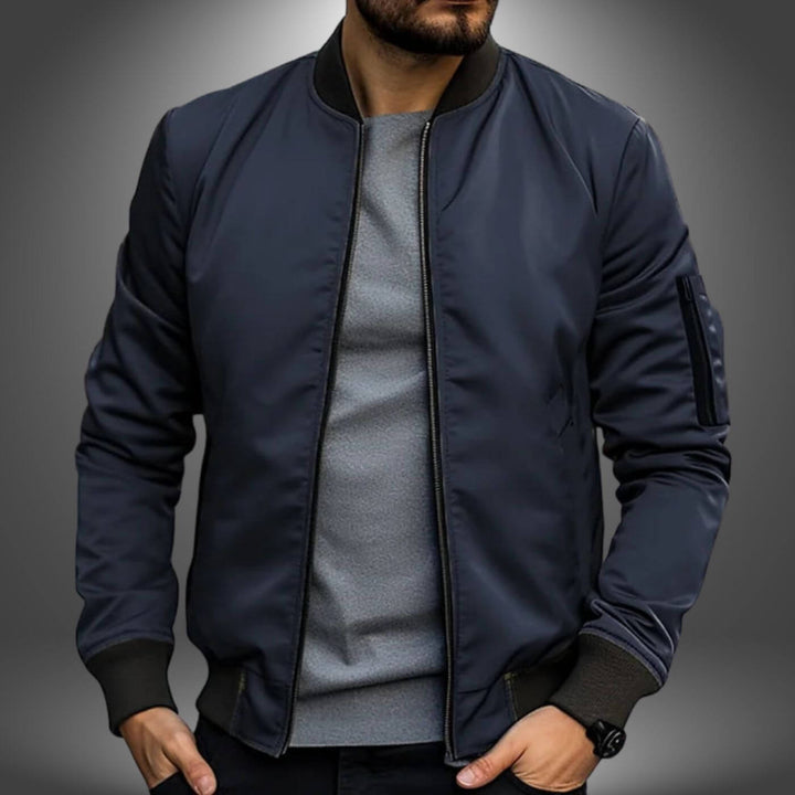 Fred™- Casual Slim Fit Bomberjakke til Hverdagsbruk