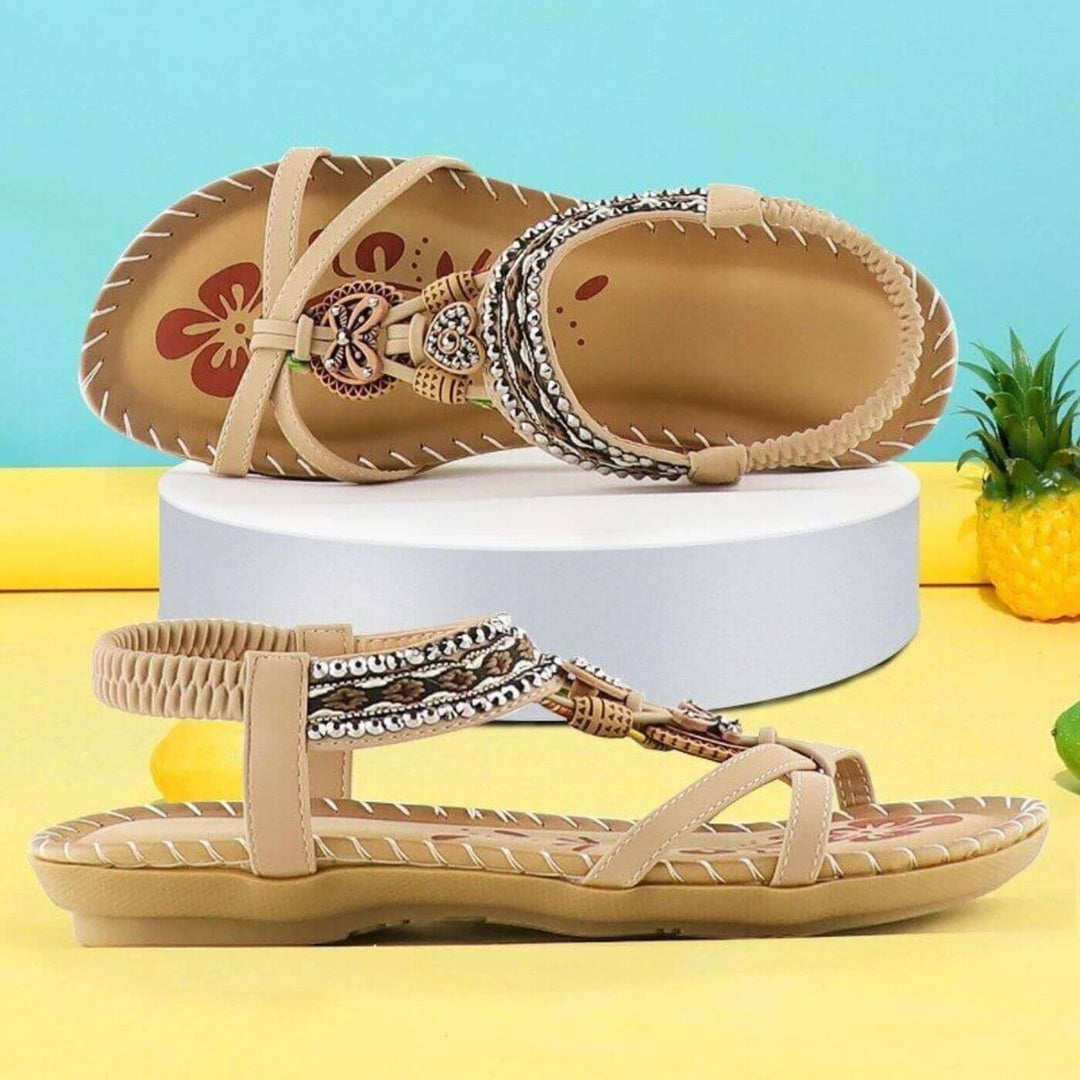 Haleya™ – Stilige Ortopediske Sandaler for Sommeren