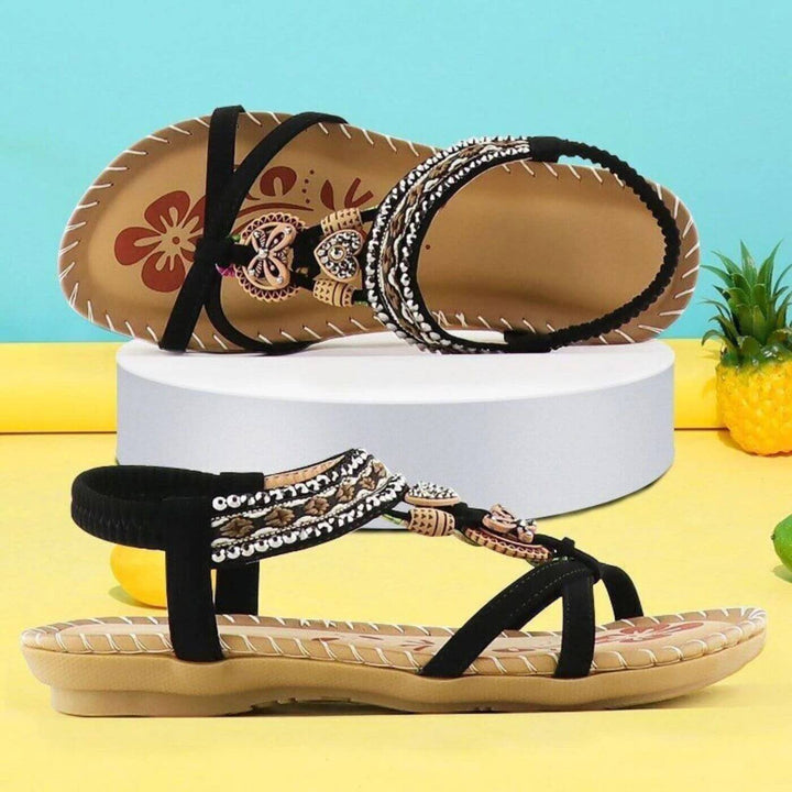 Haleya™ – Stilige Ortopediske Sandaler for Sommeren