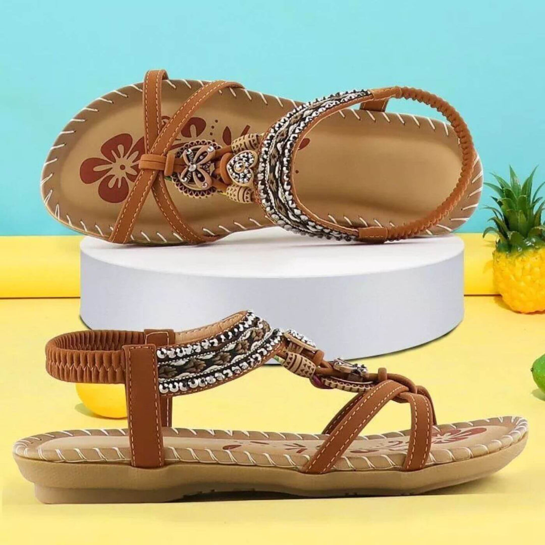 Haleya™ – Stilige Ortopediske Sandaler for Sommeren