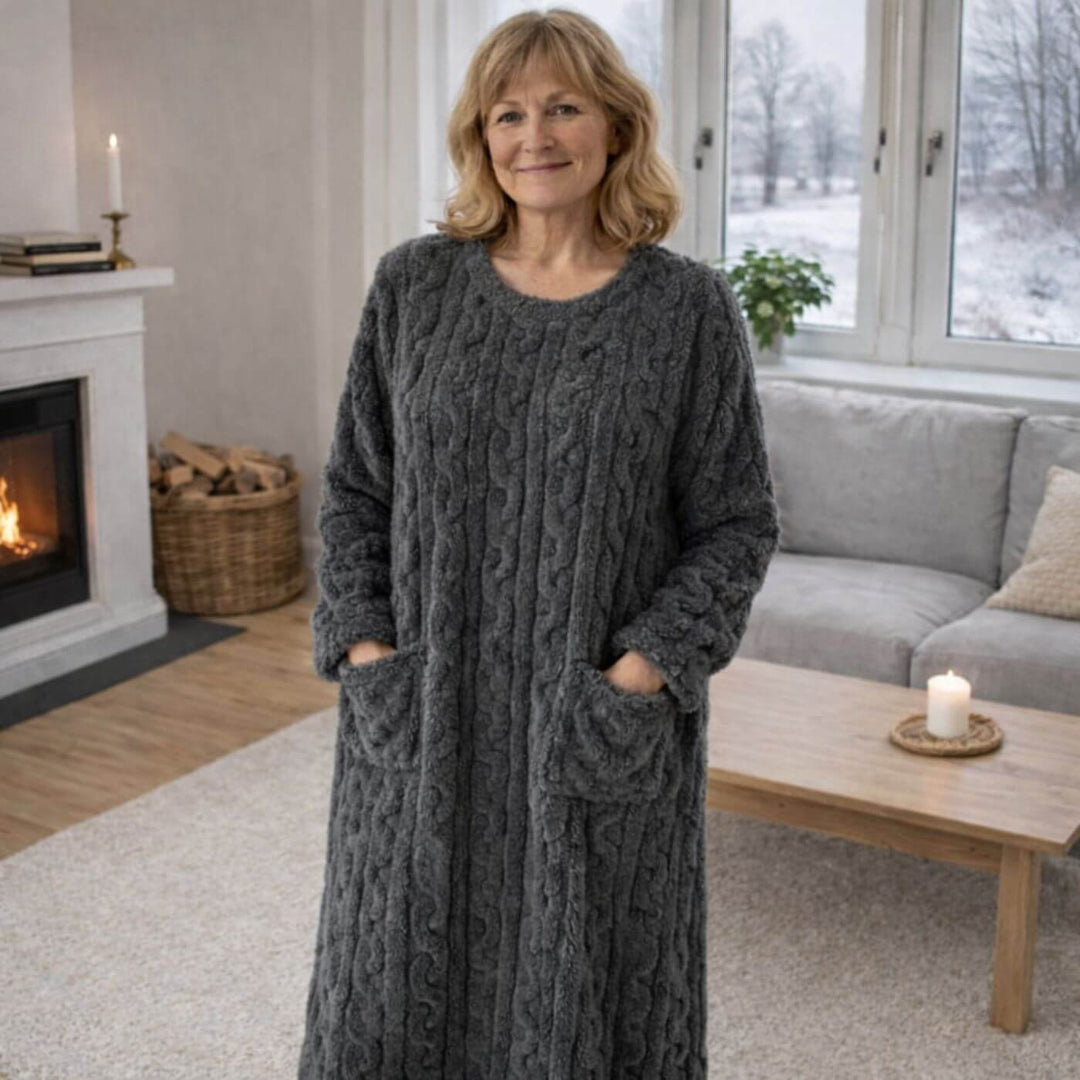 Hanna™- Komfortabel Løs Sovekjole