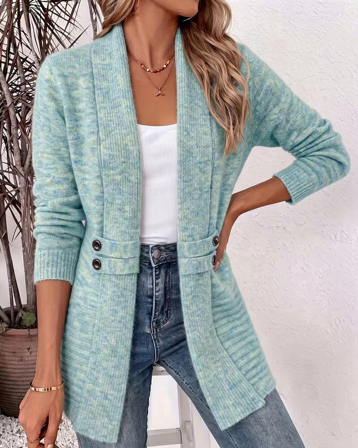 Helene™ - Elegant løs cardigan med åpen front