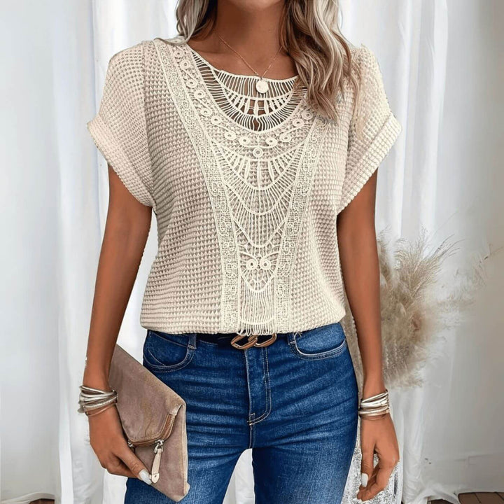 Hilda™- Stilig Boho Chic Bluse